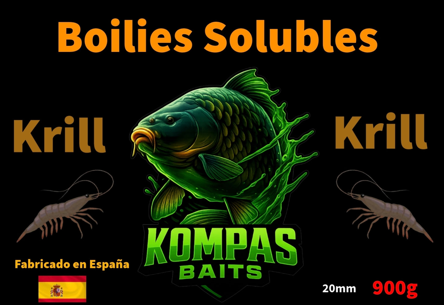 Boilies solubles 900g