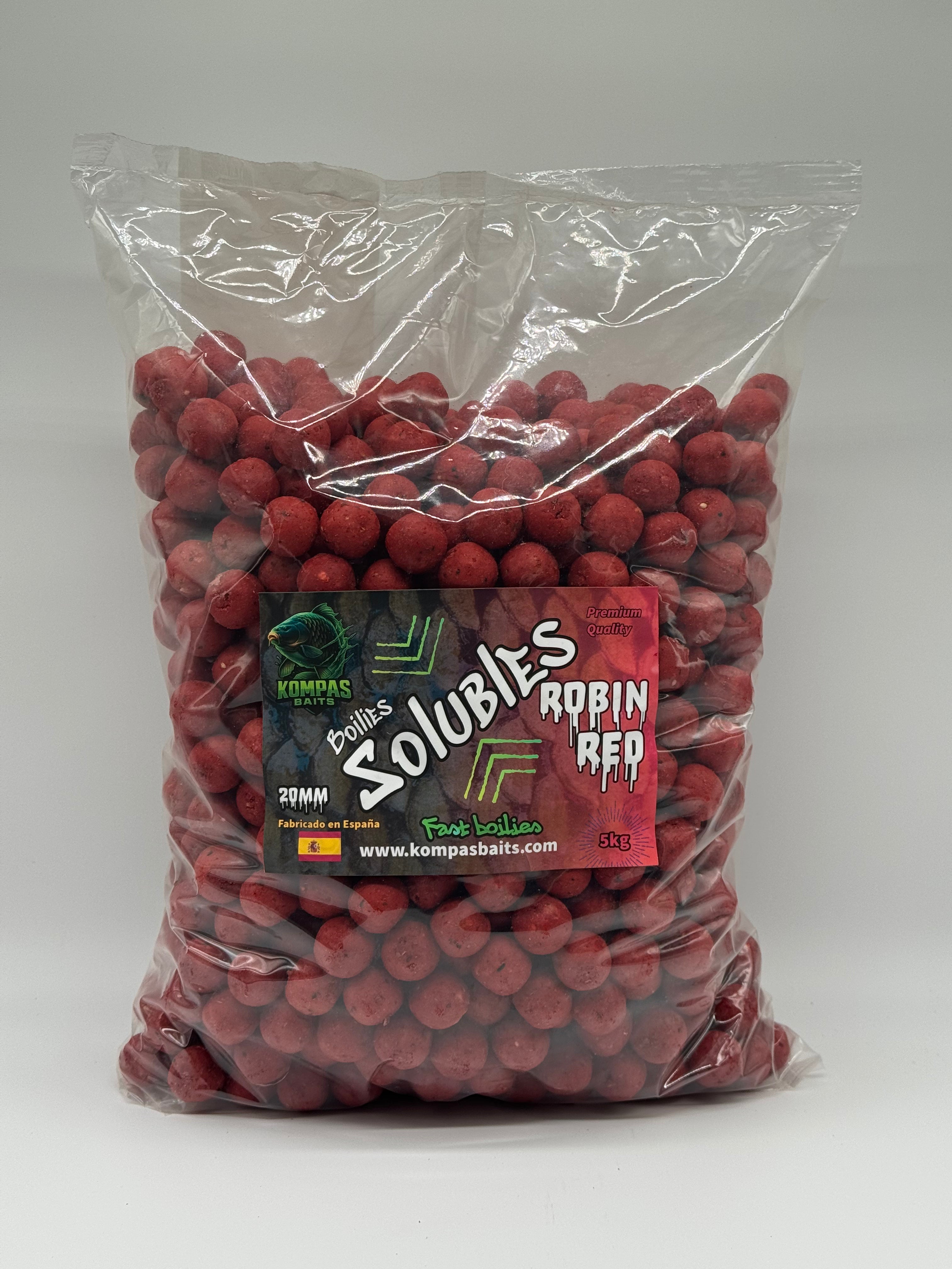 Boilies Solubles Kompas Baits 5 kg – Atracción Instantánea y Máximo Rendimiento