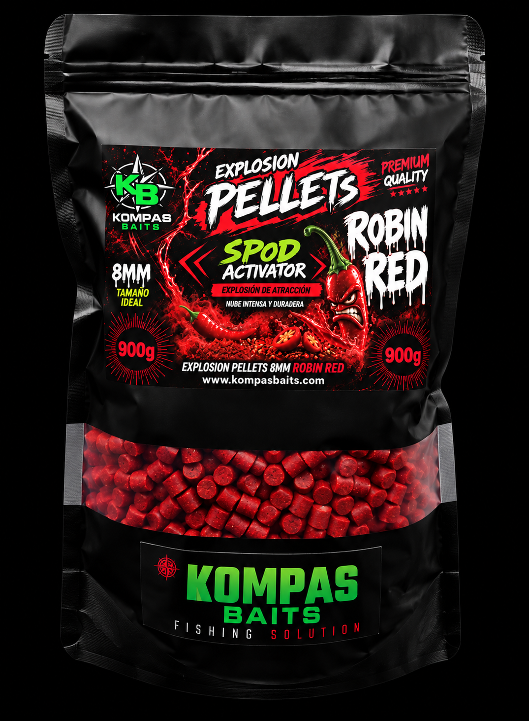 Explosion pellets 8mm