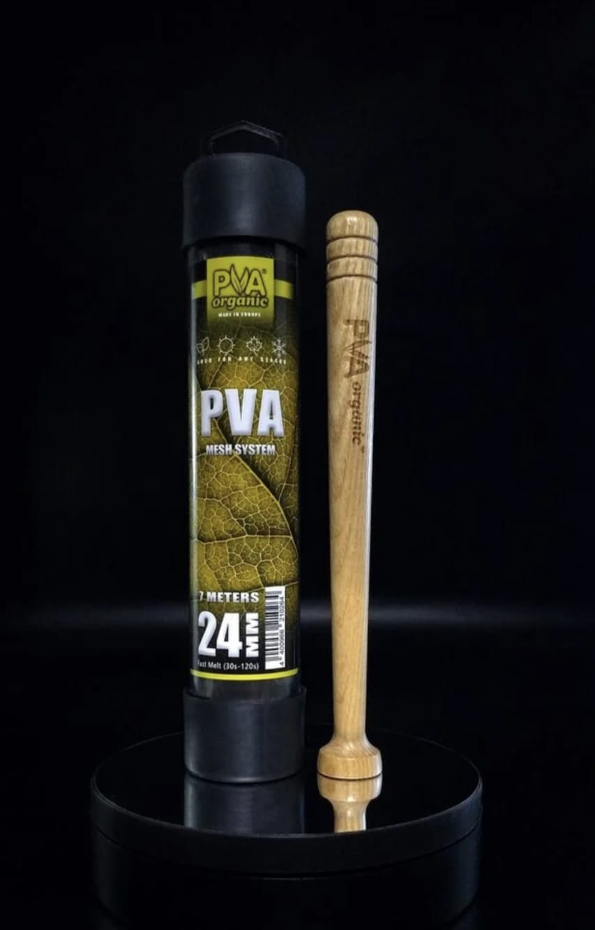 Tubo +empujador de madera+7m de malla pva 24mm