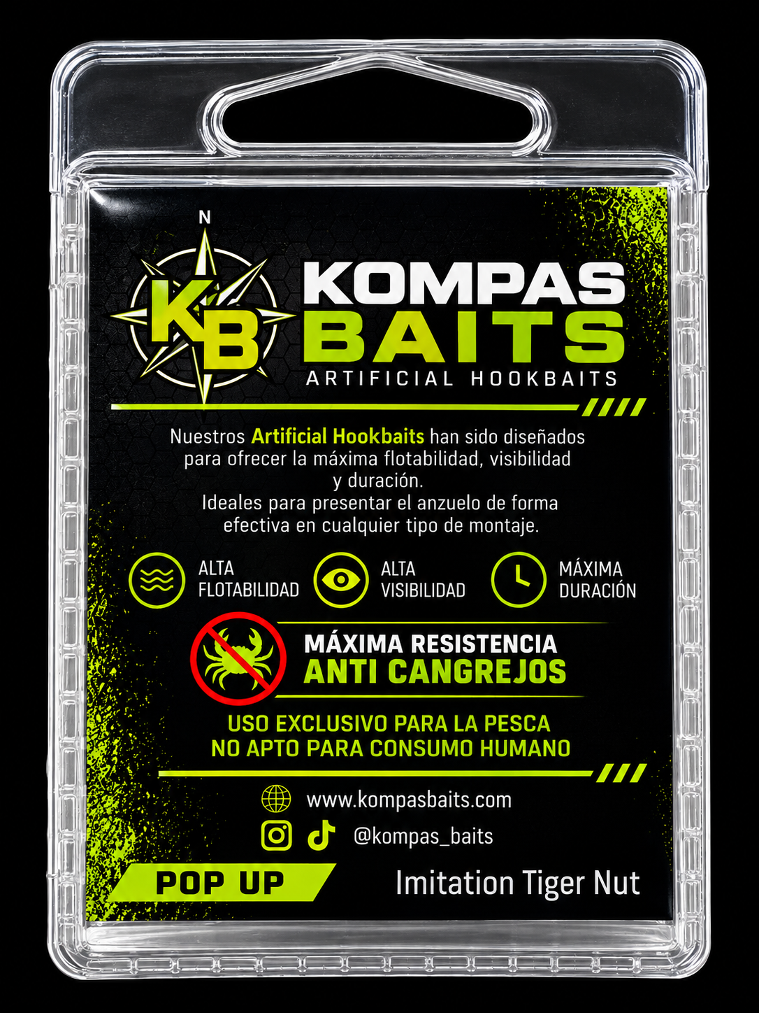 ARTIFICIAL HOOKBAITS -KOMPAS BAITS-TIGER NUT (CHUFAS?