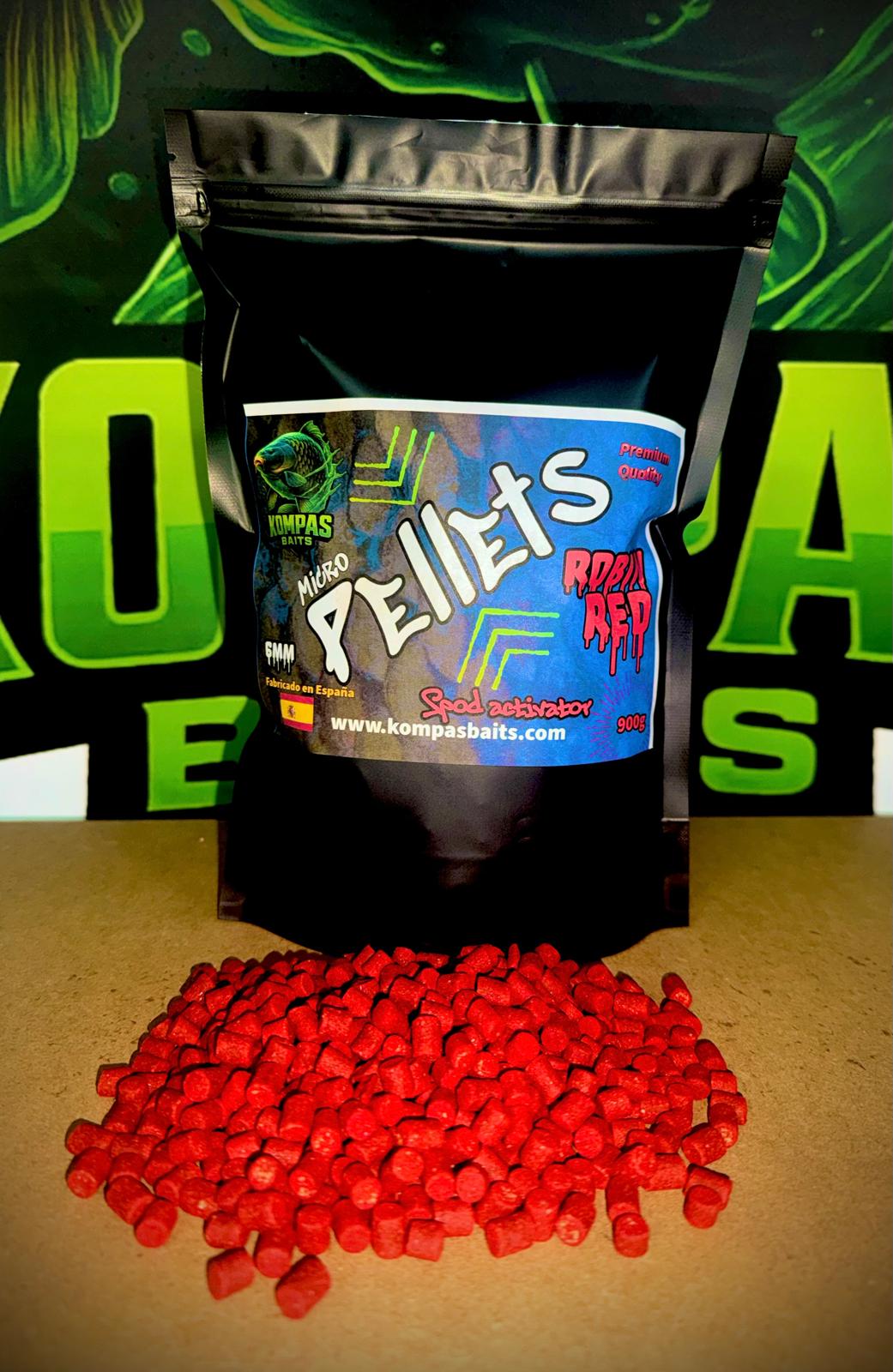 Micro Pellets en 6 mm de Kompas Baits