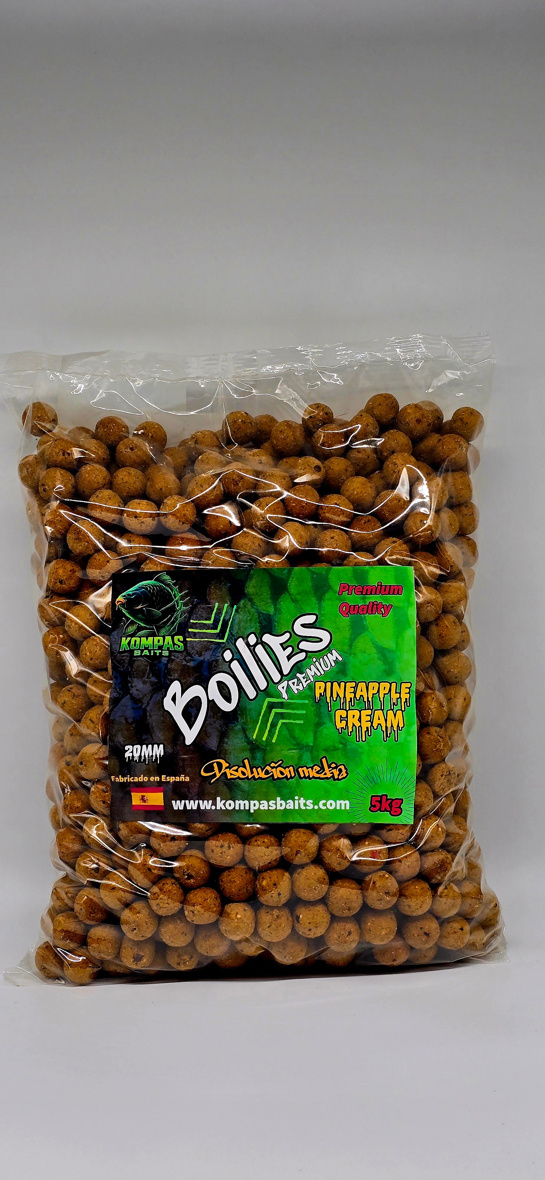 Boilies premium 5kg kompas baits