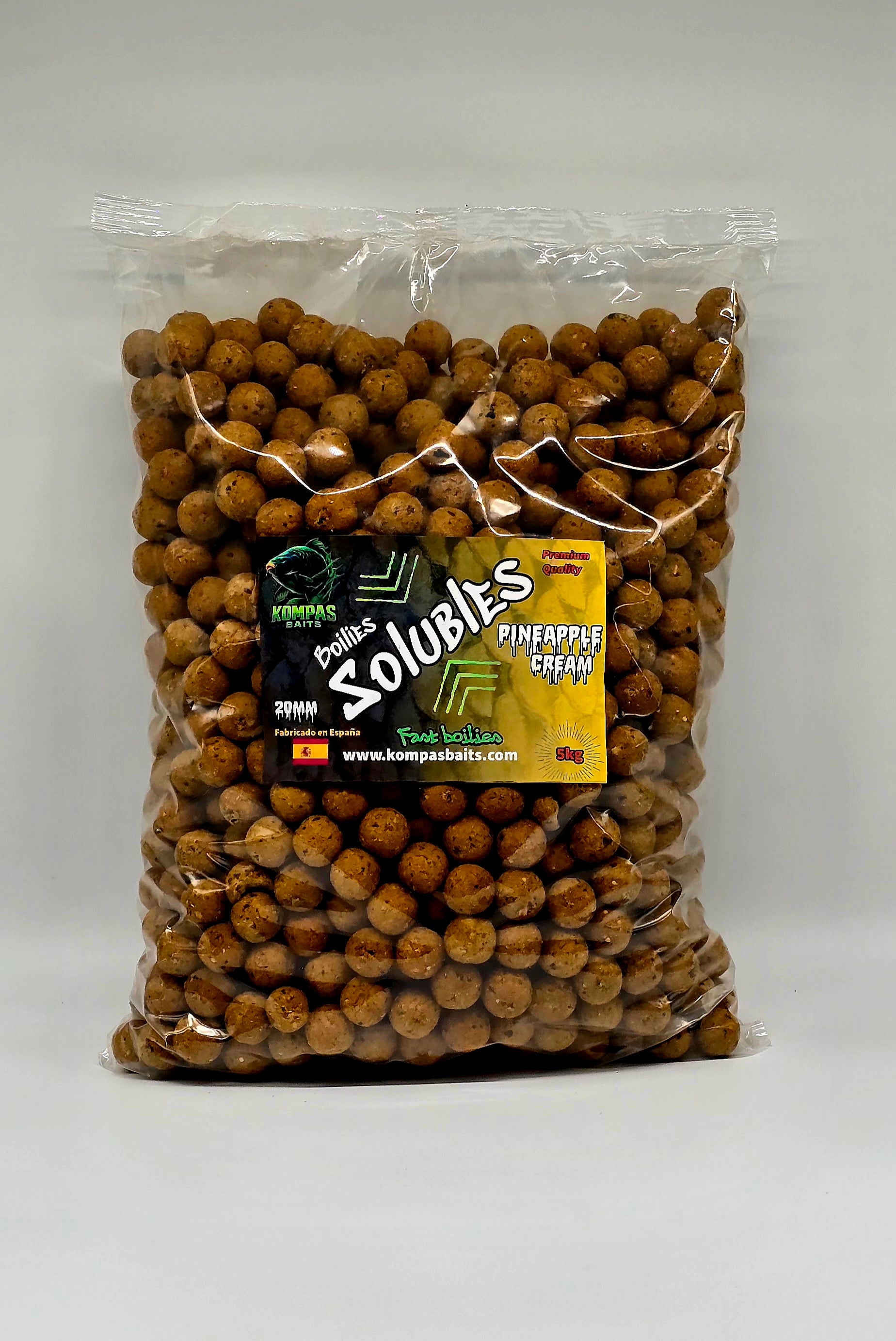 Boilies Solubles Kompas Baits 5 kg – Atracción Instantánea y Máximo Rendimiento