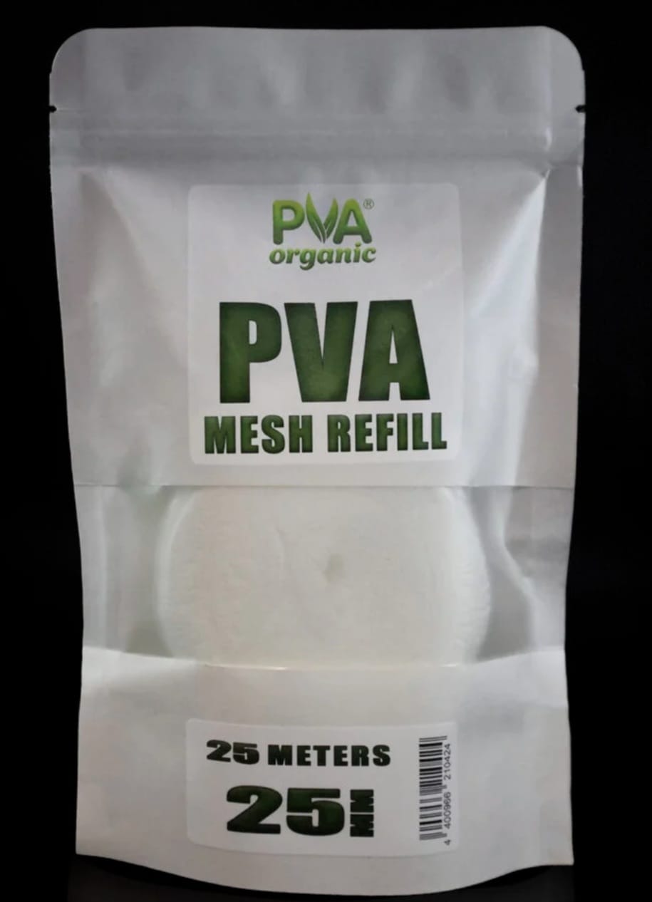 Recarga malla pva 25 mm ( 25 metros)