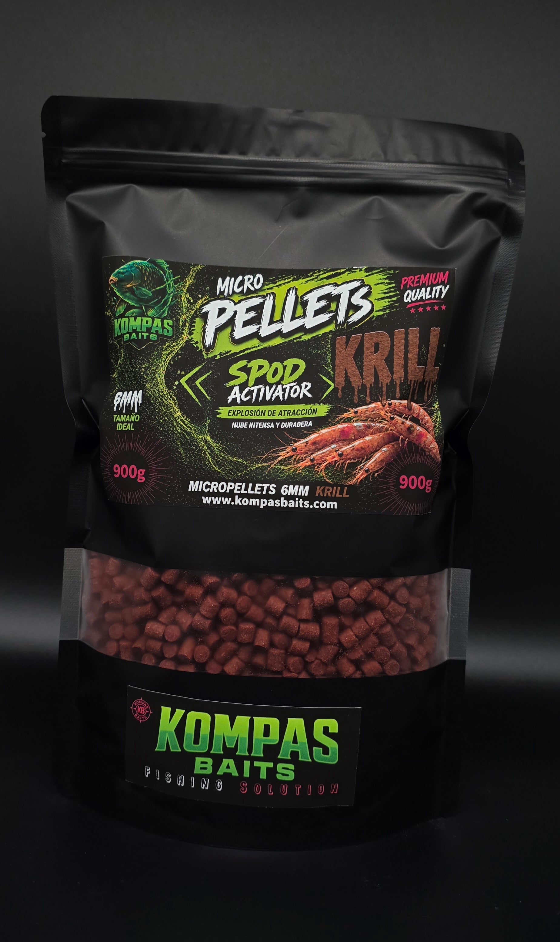 Micro Pellets en 6 mm de Kompas Baits