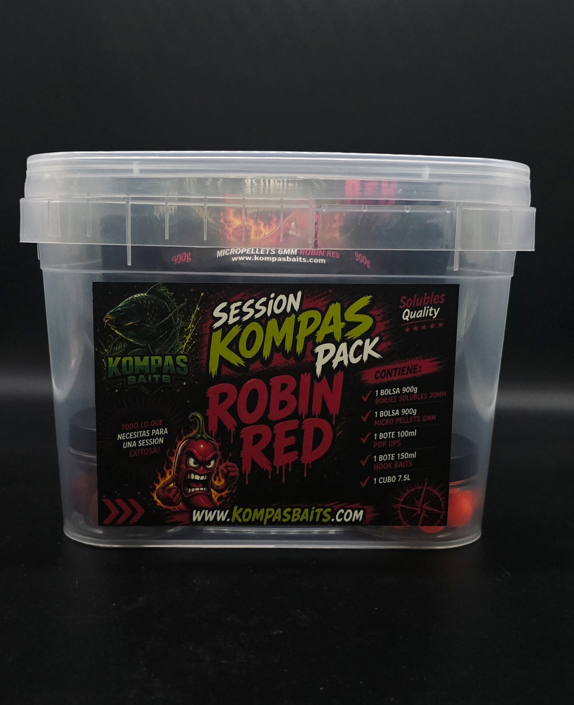 Session kompas pack-kompas baits-solubles