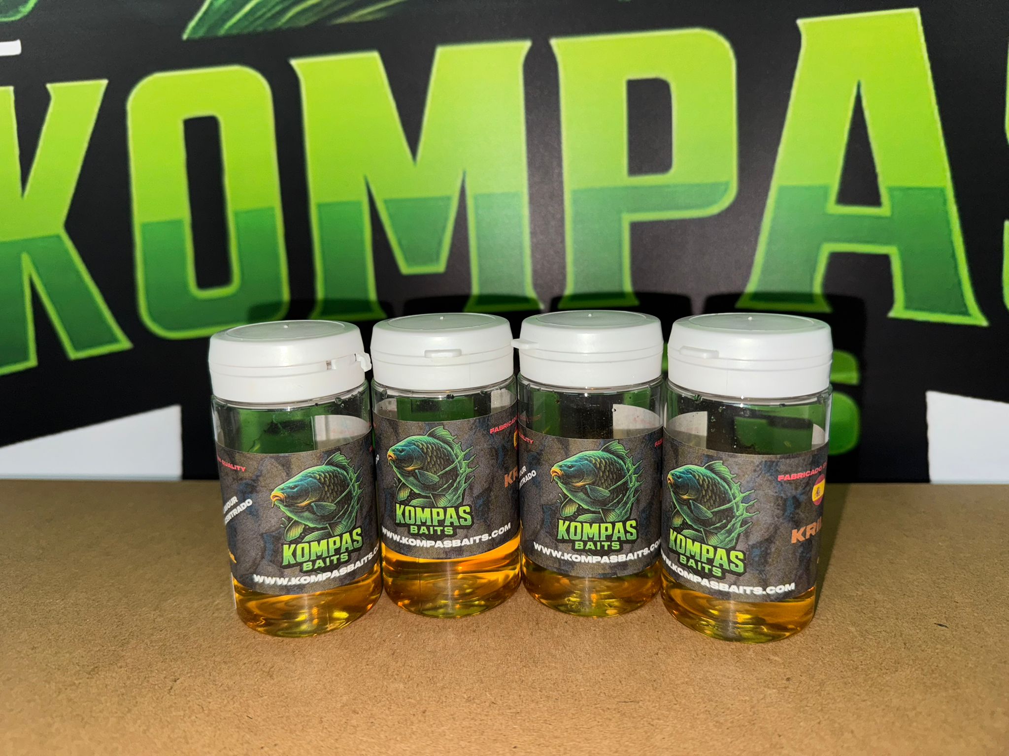 Flavour Concentrado 60 ml Kompas Baits – Especial para Plásticos