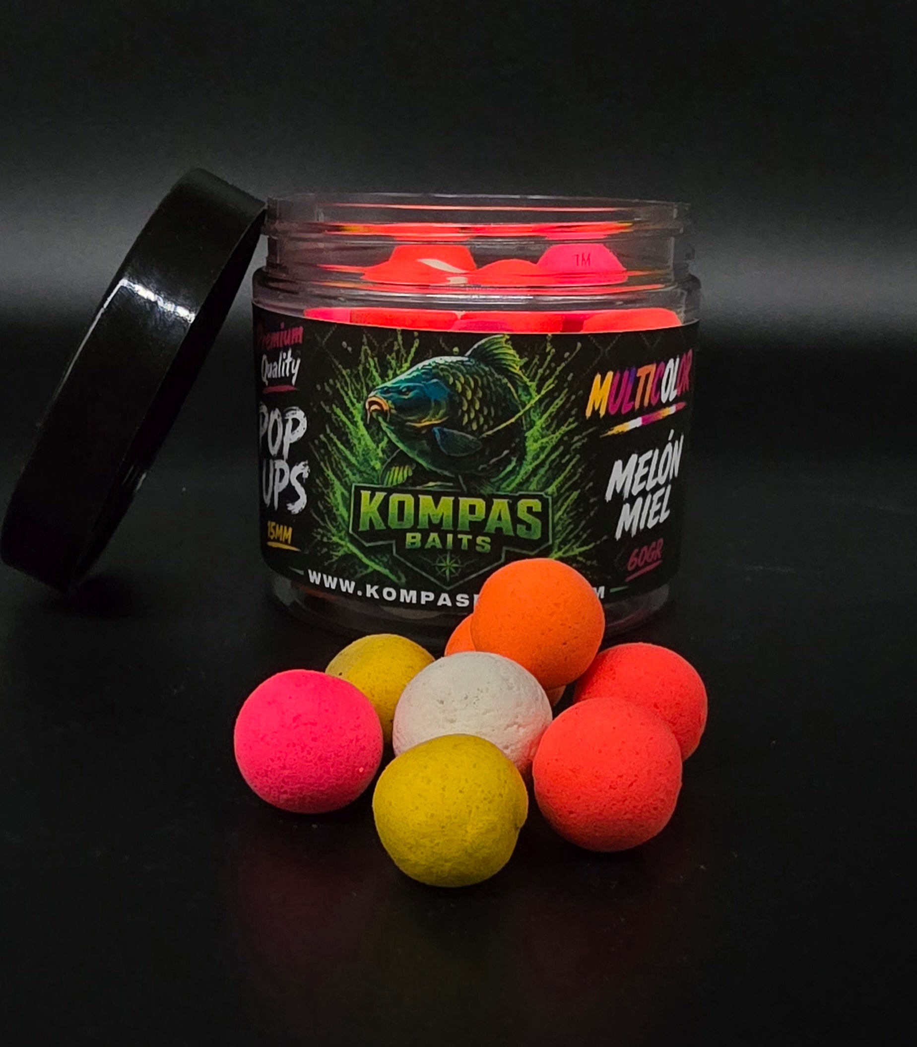 Pop ups -Multicolor kompas baits