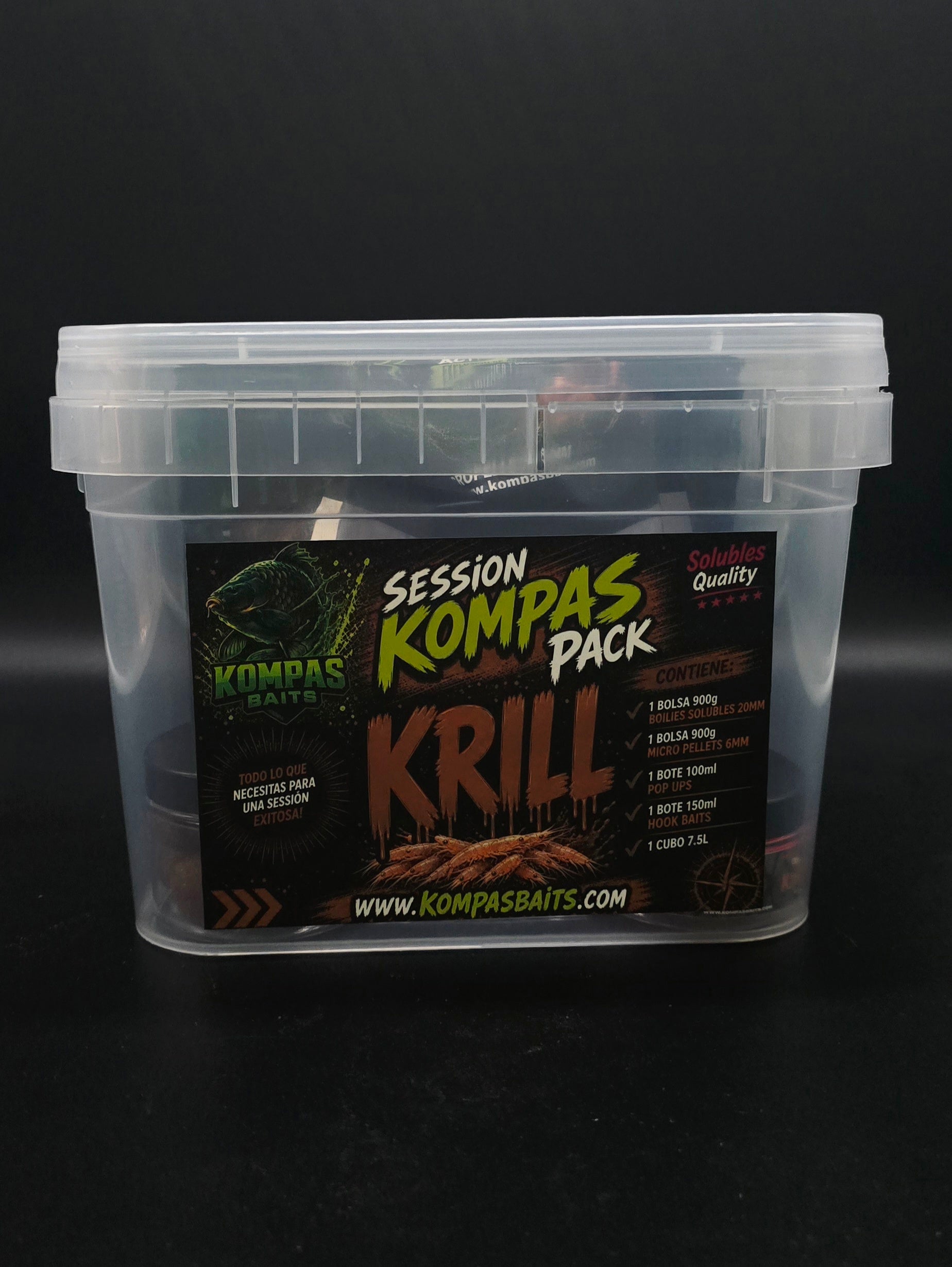 Session kompas pack-kompas baits-solubles