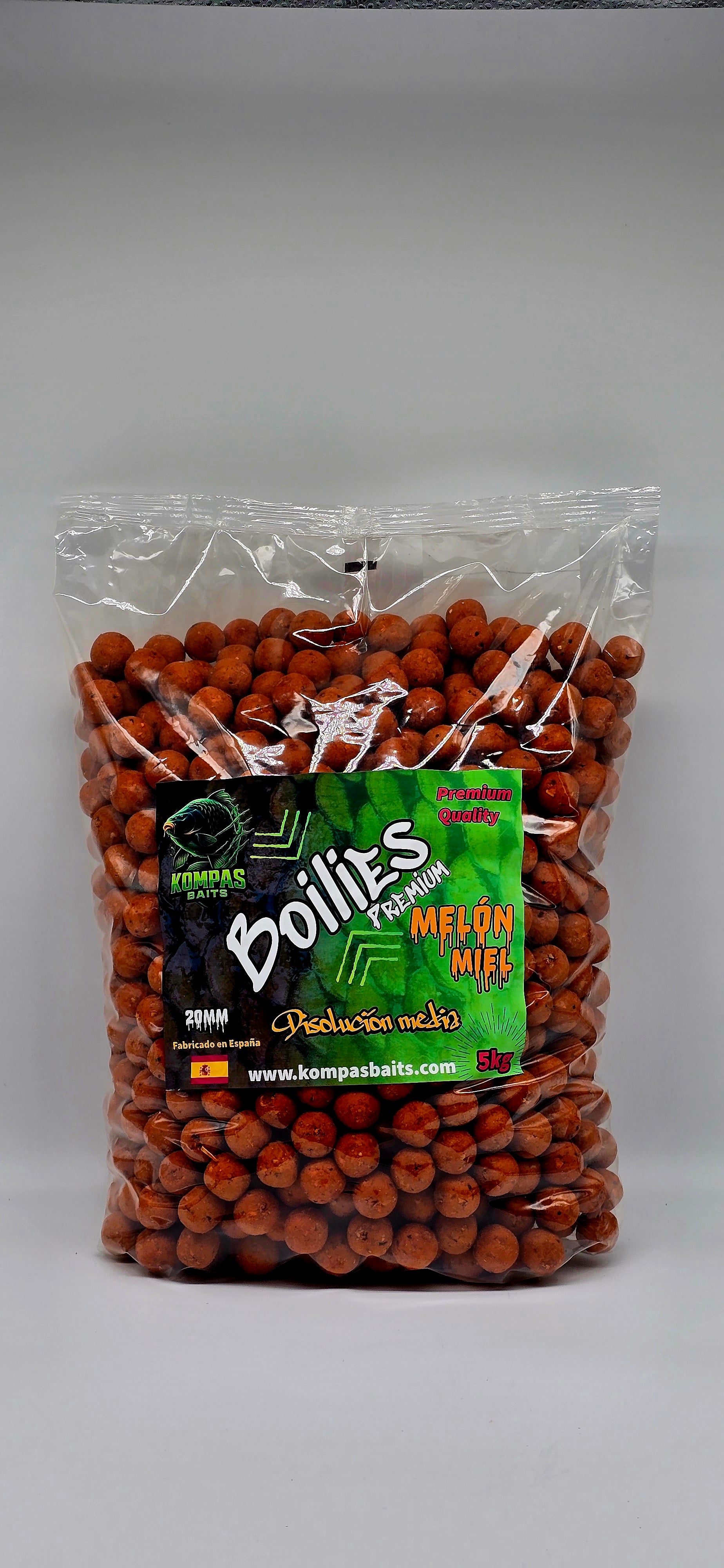 Boilies premium 5kg kompas baits