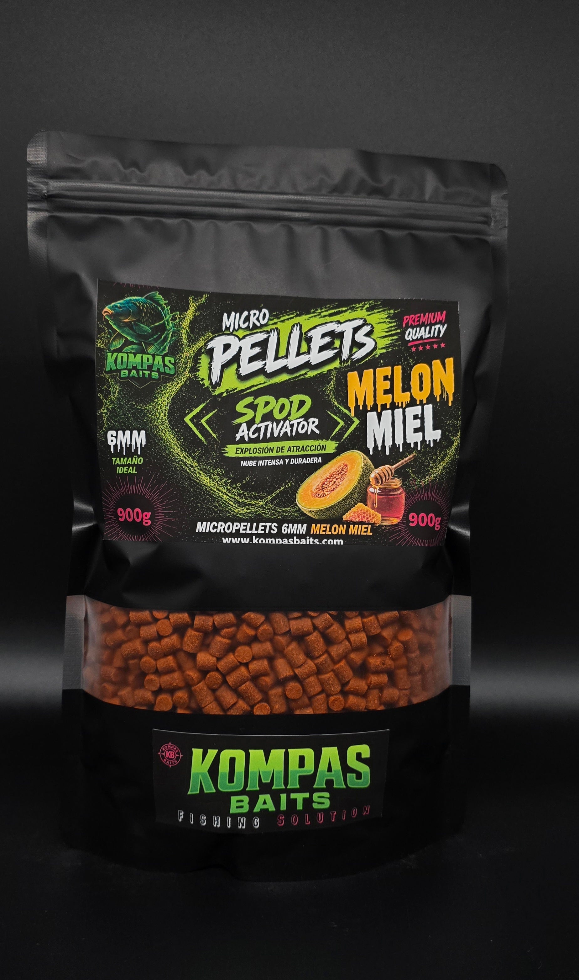 Micro Pellets en 6 mm de Kompas Baits