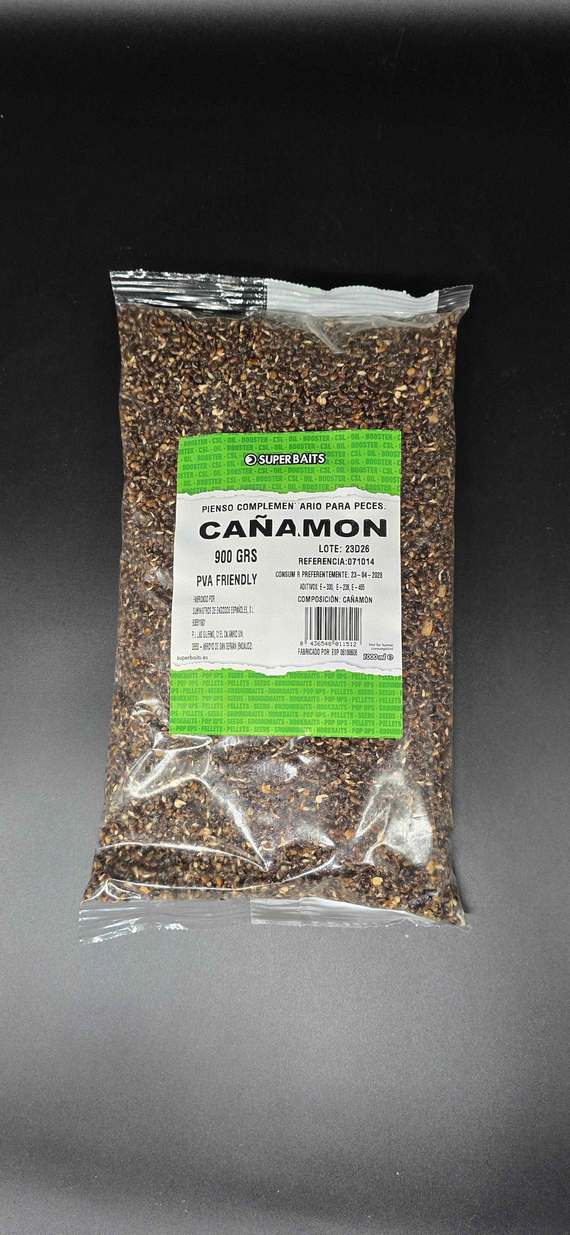 Cañamon cocido -Superbaits-PVA FRIENDLY