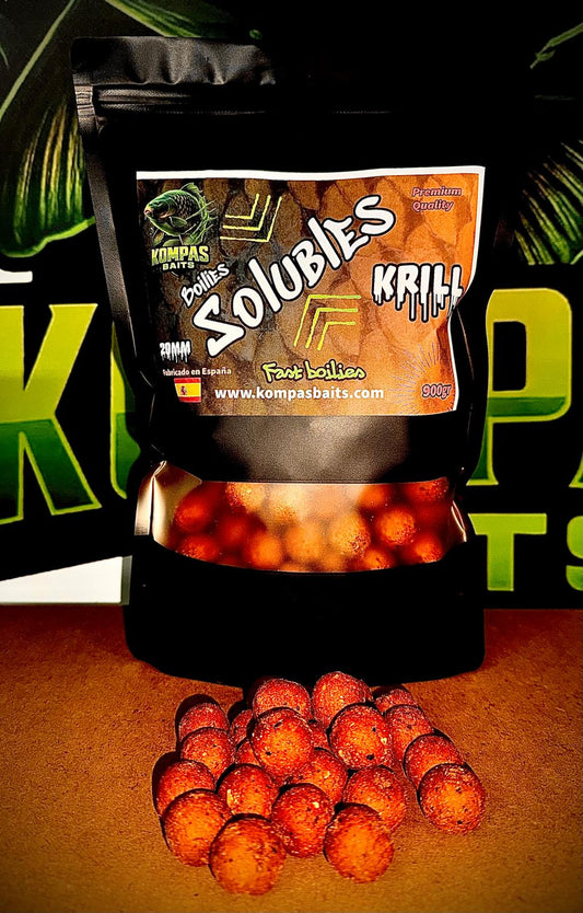 Boilies Solubles Kompas Baits 900 g – Atracción Instantánea y Máximo Rendimiento