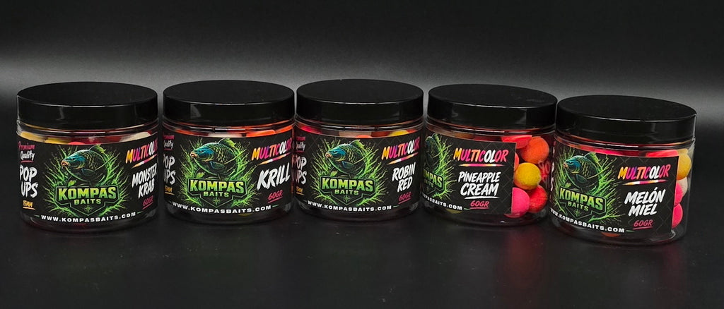 Pop ups -Multicolor kompas baits