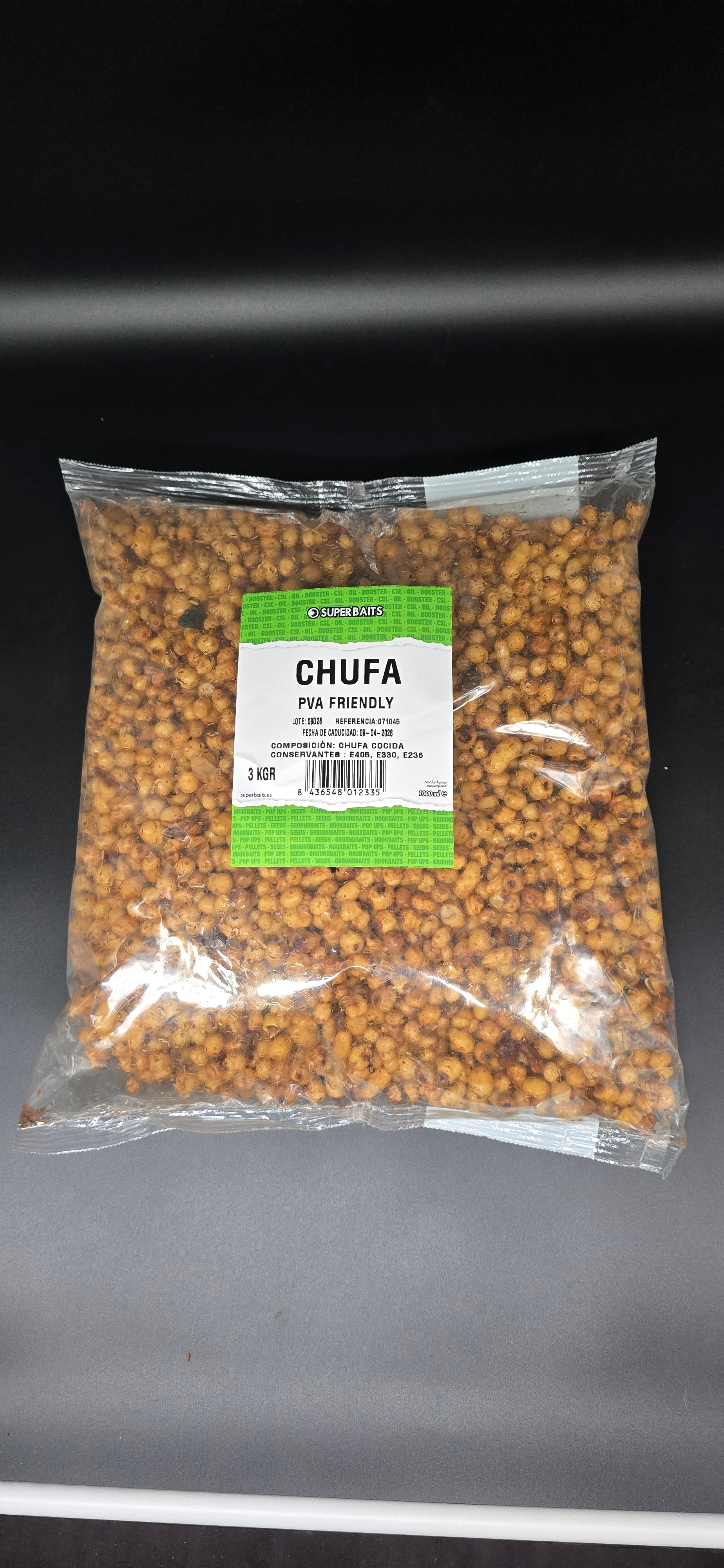 Chufa 3kg -Superbaits-PVA FRIENDLY