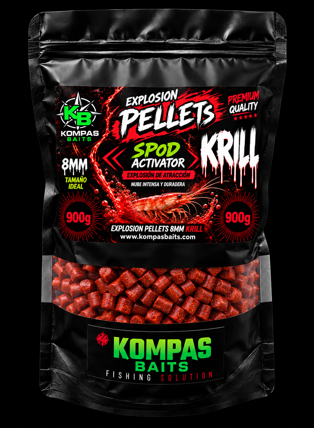 Explosion pellets 8mm