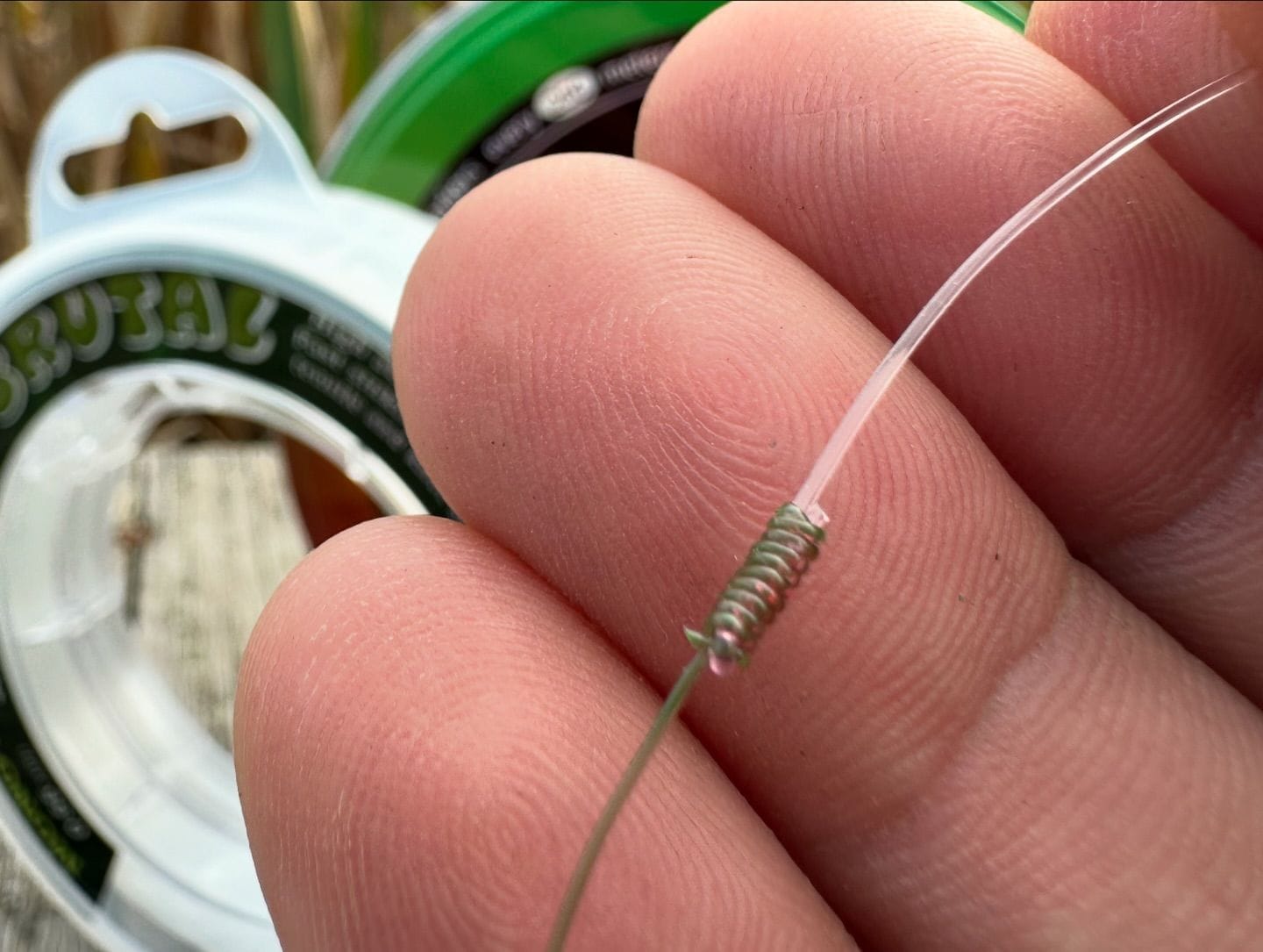 Mono shock leader Brutal 0.45mm 38.6lb-17,5kg(300m)