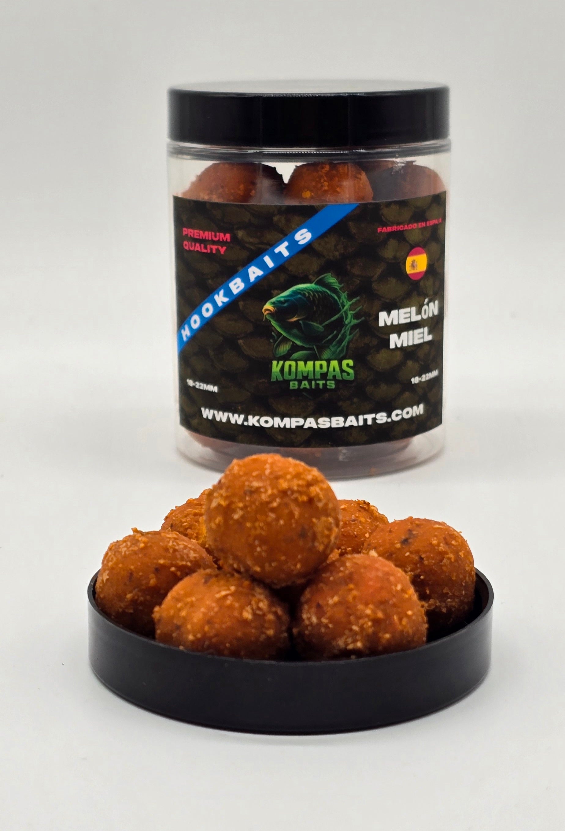 Hook Baits – Kompas Baits (Media Dureza, Solubilidad Media, Ideal para Peces Grandes)