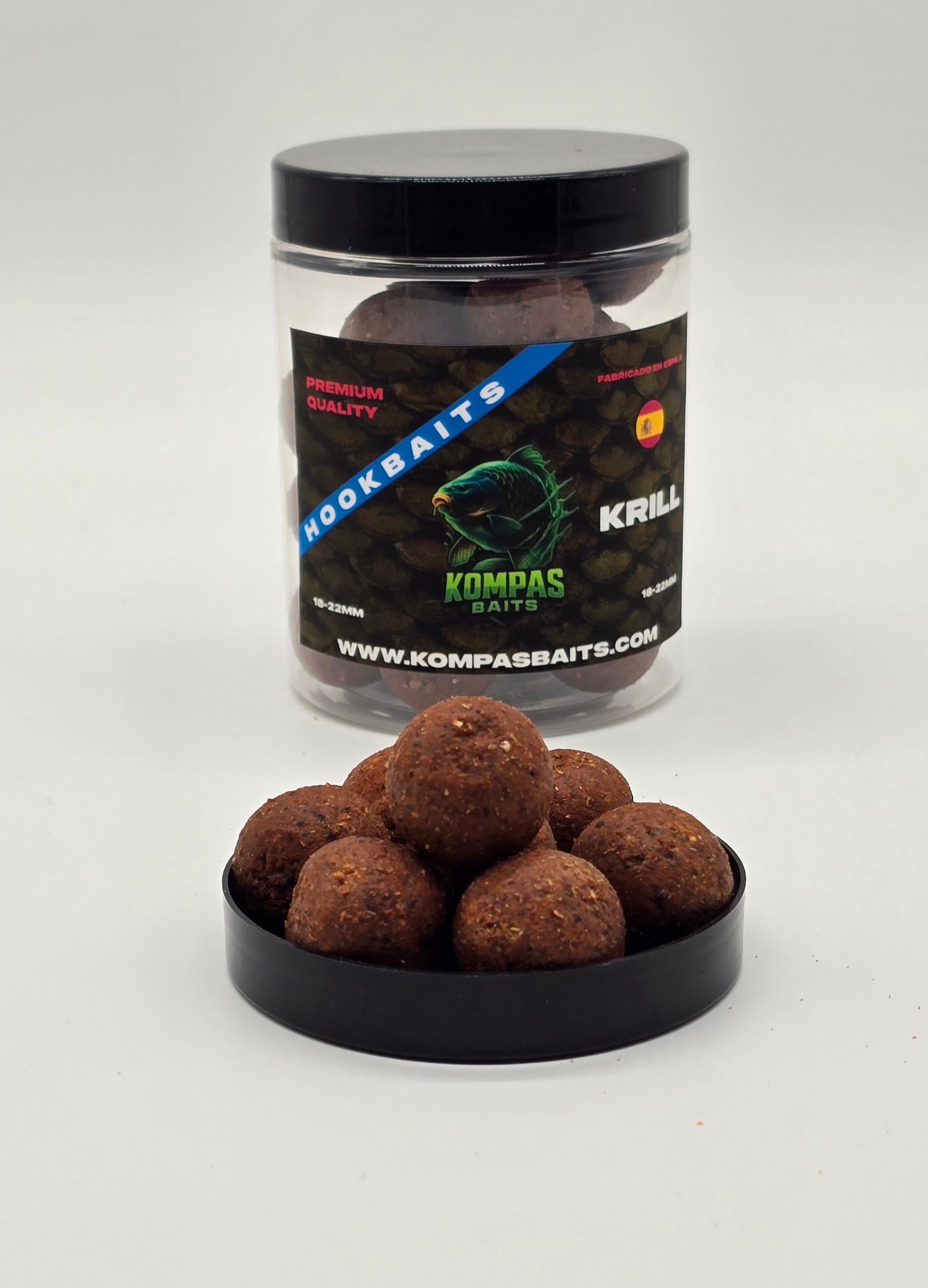 Hook Baits – Kompas Baits (Media Dureza, Solubilidad Media, Ideal para Peces Grandes)