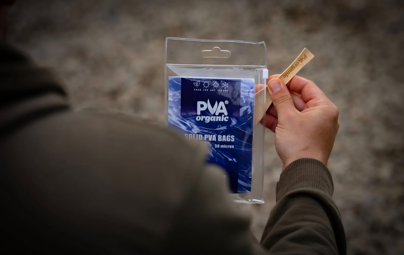 Solid bag pva organic 70x130mm (50 unidades)