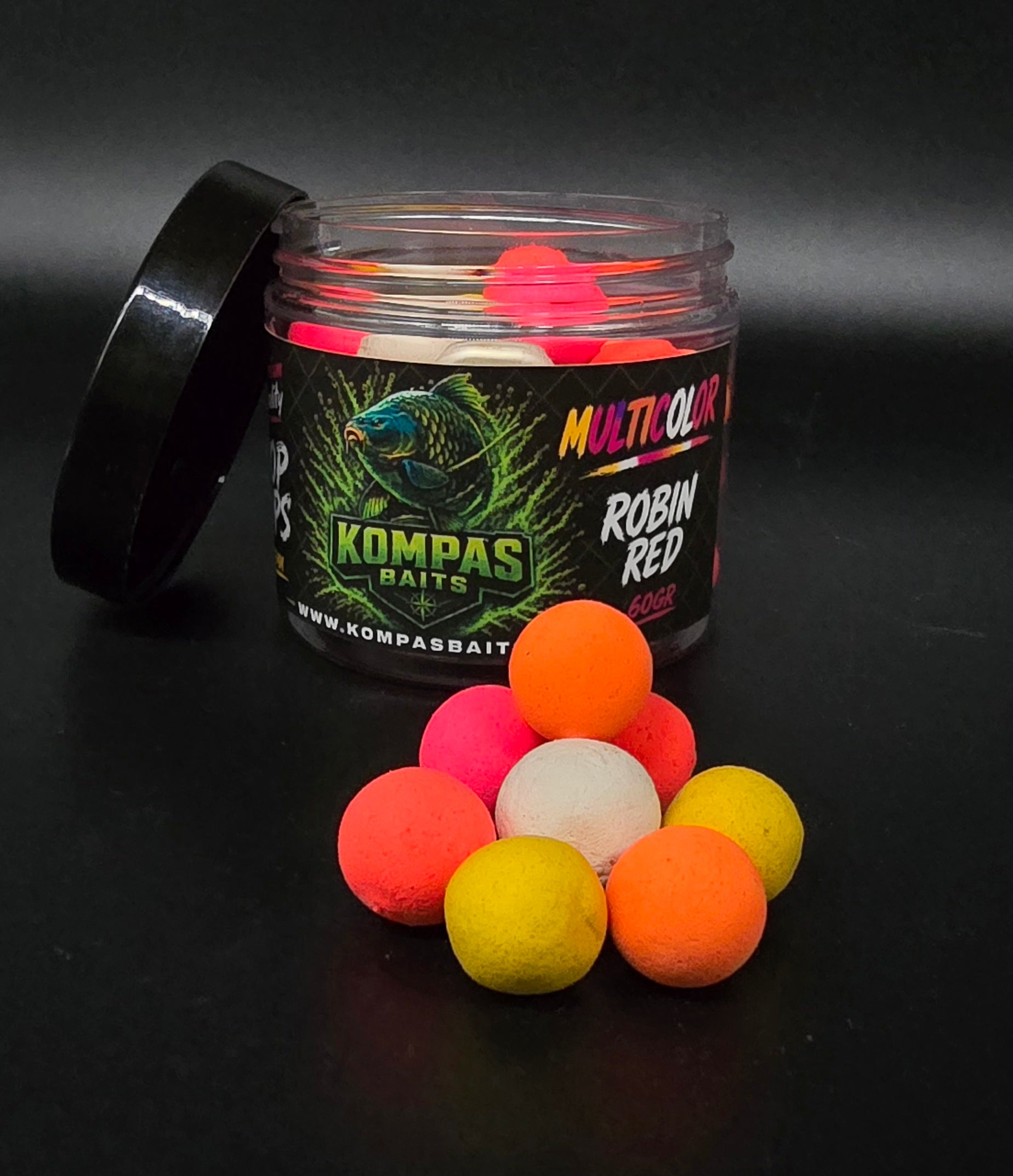 Pop ups -Multicolor kompas baits