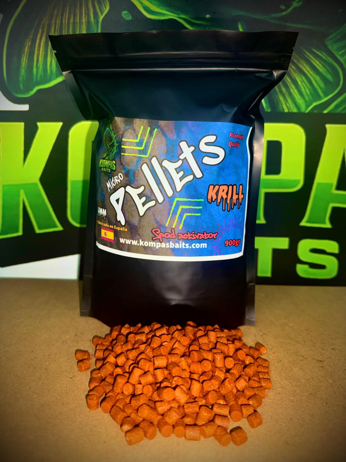 Micro Pellets en 6 mm de Kompas Baits