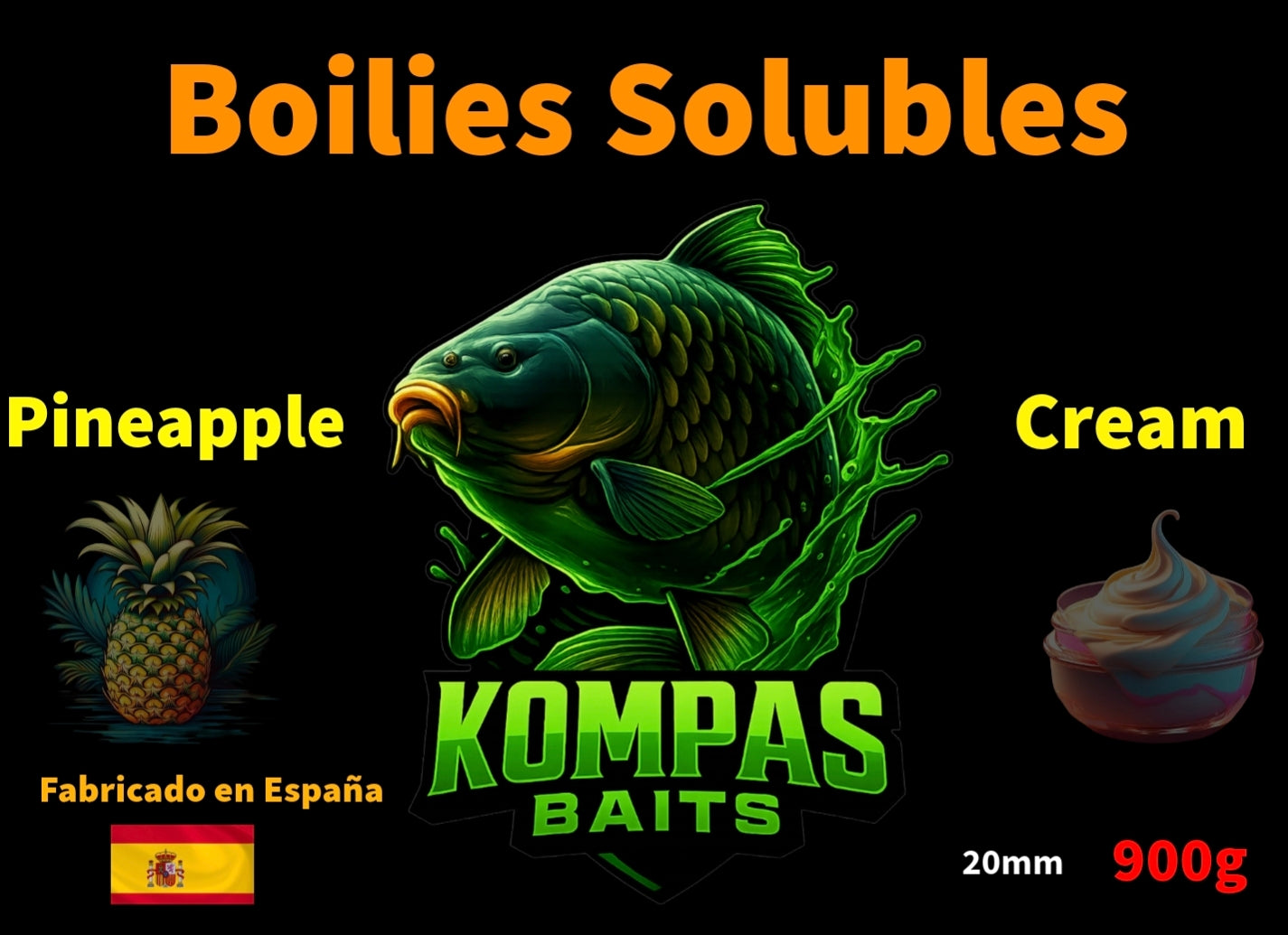 Boilies solubles 900g